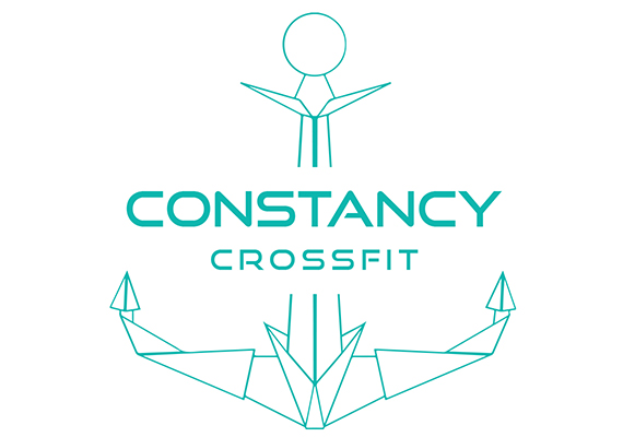 Constancy Crossfit logo design.